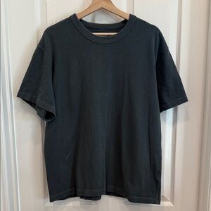 Buck Mason heavy tee in blue